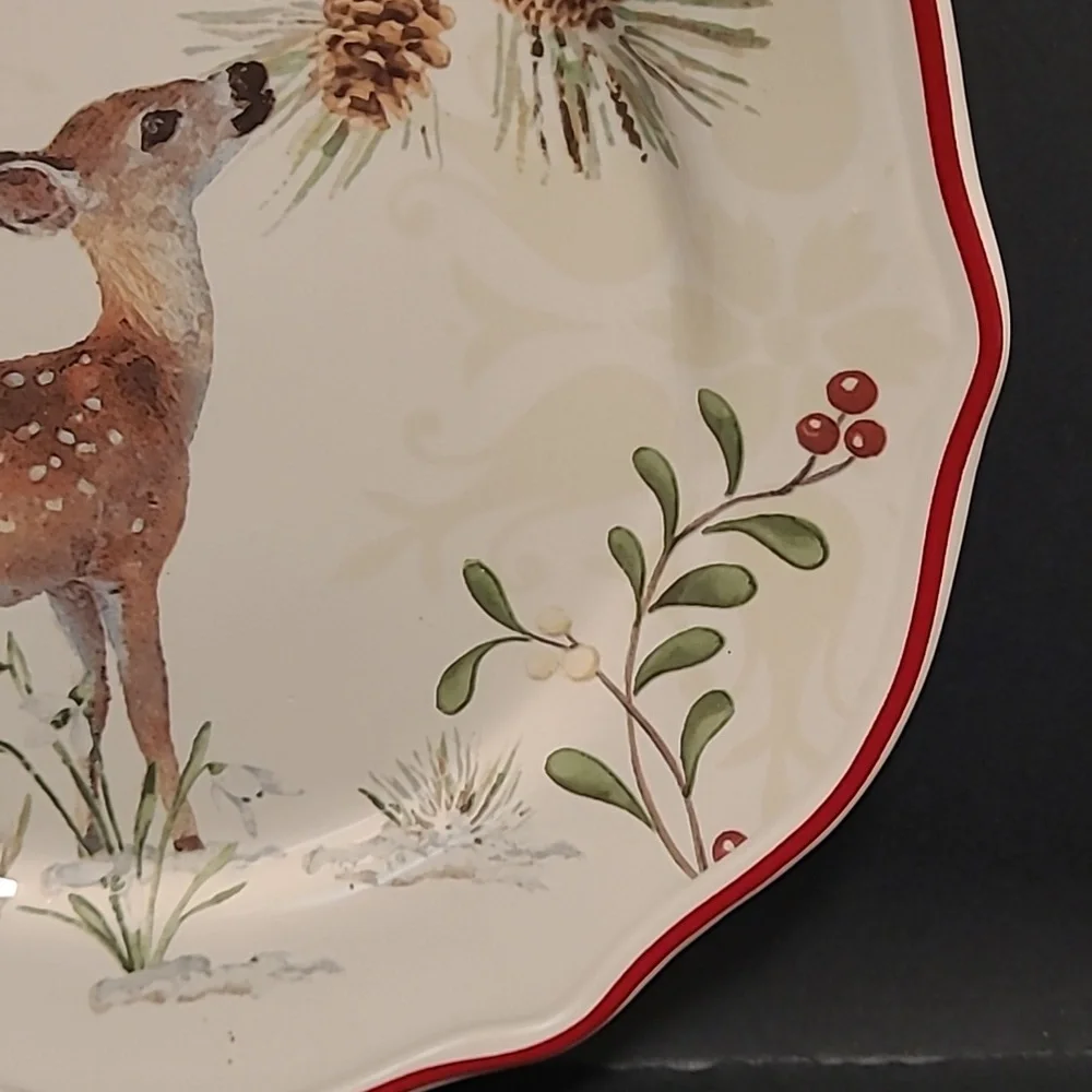 Better Homes and Garden Deer Plate - Picture 9 of 14